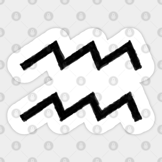 Aquarius store symbol text